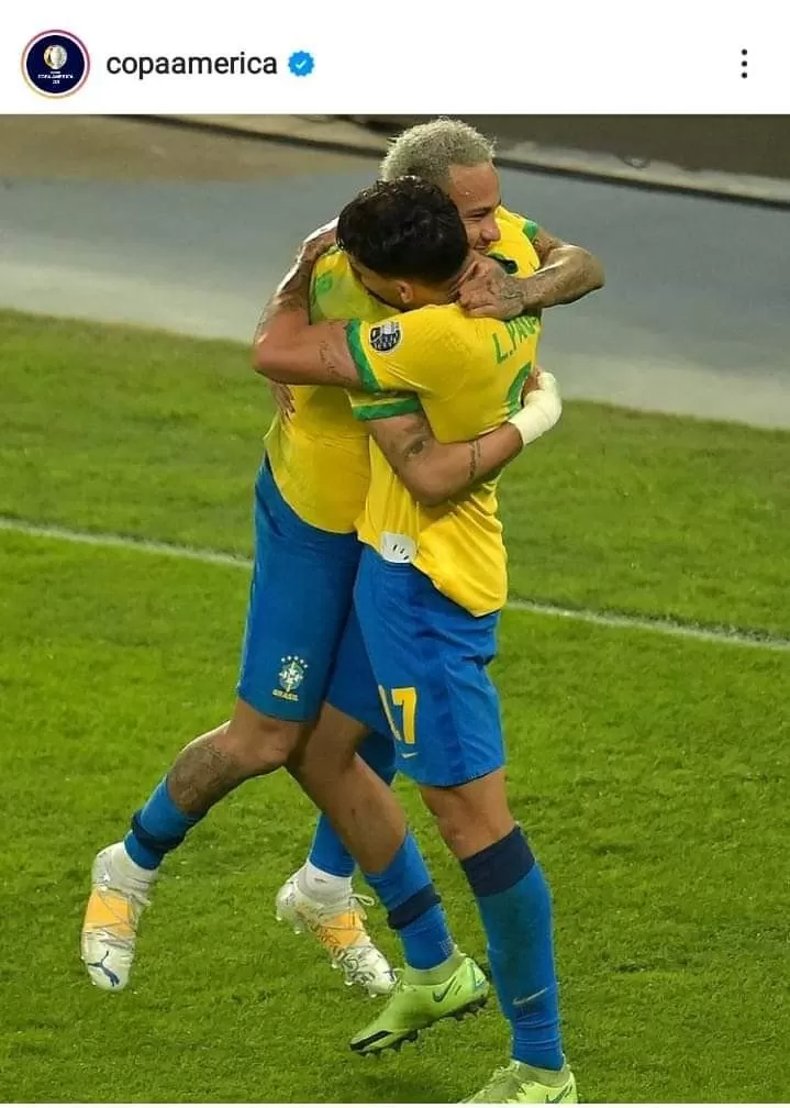 ¡Brasil, finalista en la Copa América!