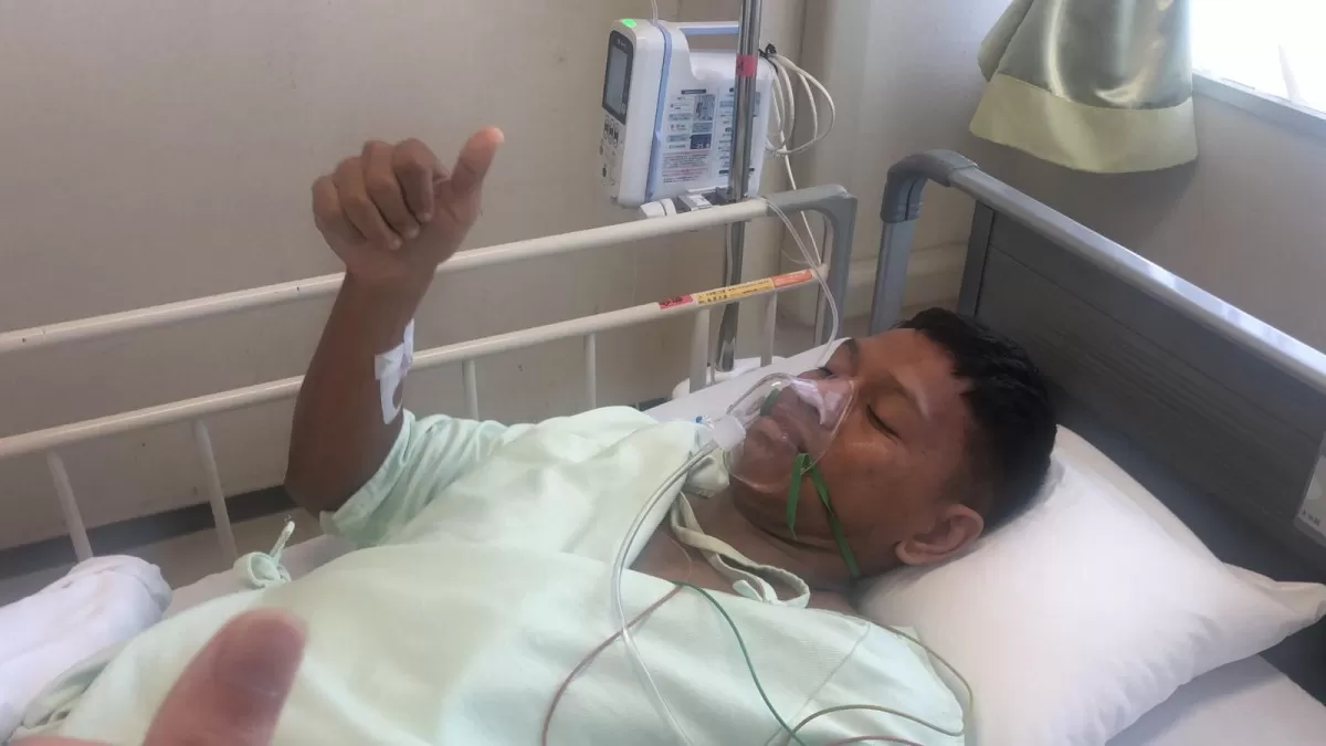 Brayan Moya fue operado de urgencia de un ataque de apendicitis