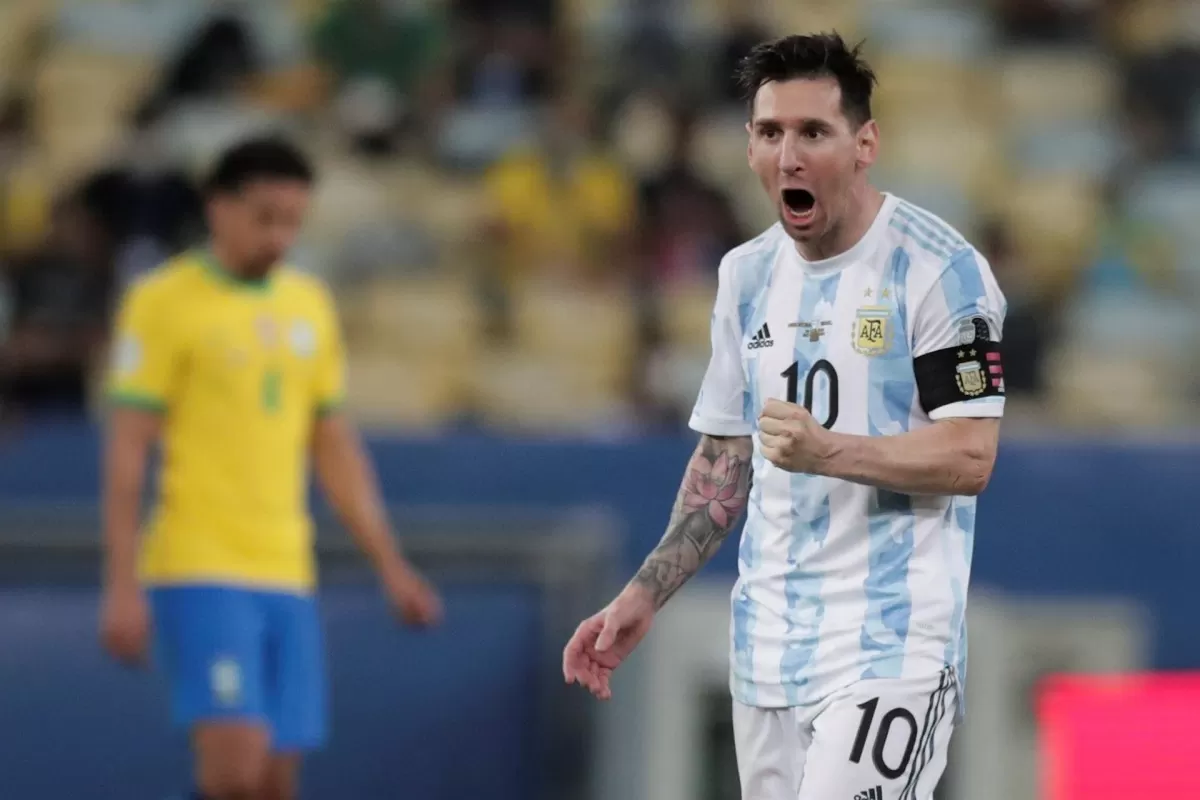 El gol de un Ángel rompe la maldición de Messi y Argentina en finales