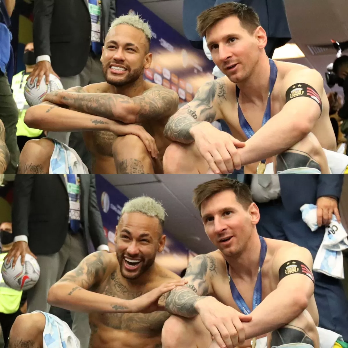 Neymar a Messi: «El fútbol te estaba esperando para esto»