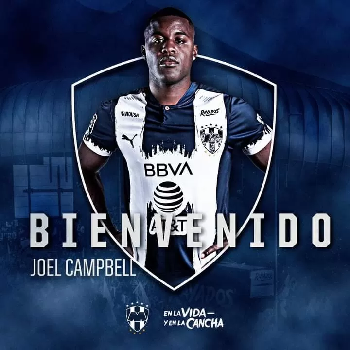 Oficial: Costarricense Joel Campbell, nuevo jugador del Monterrey
