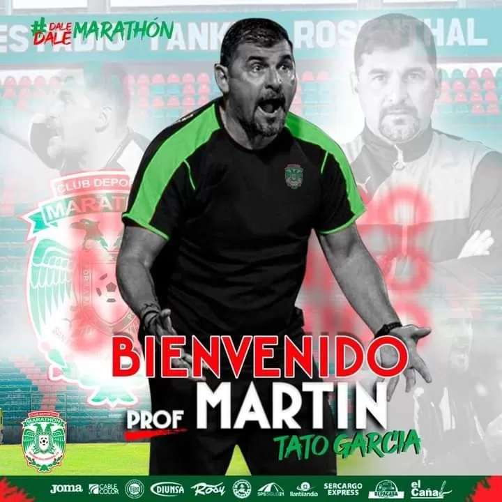 ¡Oficial! Marathón confirma al ‘Tato’ Martín Garcia