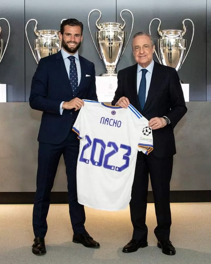 Oficial: Real Madrid renueva a Nacho hasta el 2023