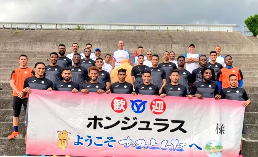 Sub 23 de Honduras aguarda en Kamitonda, Japón para amistoso ante Alemania