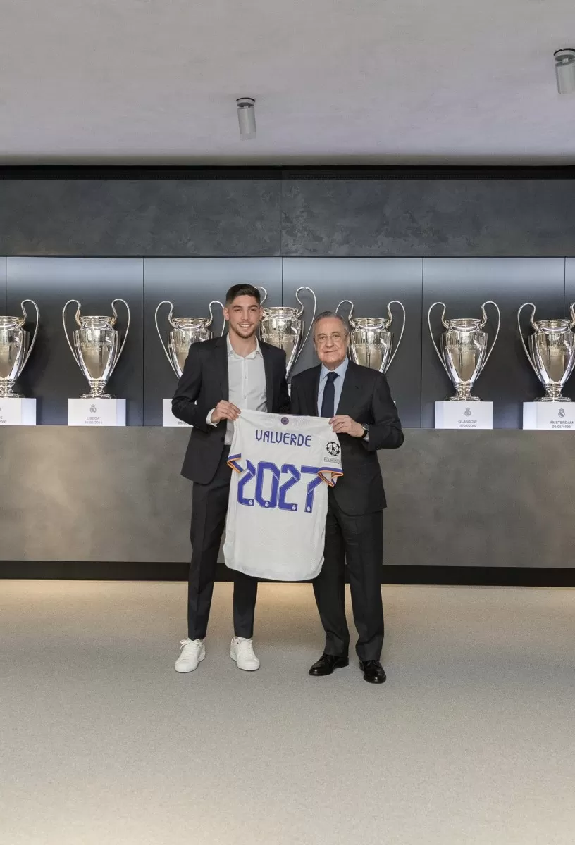 Fede Valderde renueva con el Real Madrid hasta junio del 2027