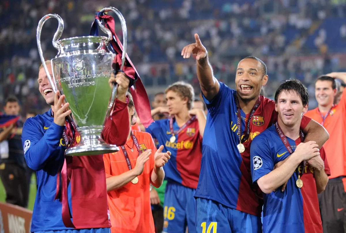 Thierry Henry duda que el PSG y Messi levanten la Champions League