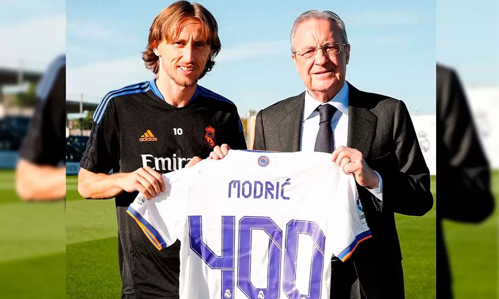 Modric: «He cumplido mi sueño de jugar en el Real Madrid»