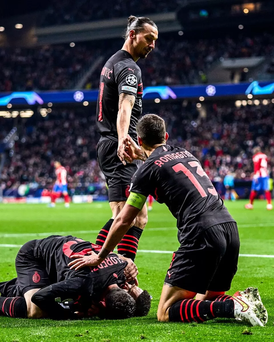Milán sorprende y derrota de visita al Atlético de Madrid