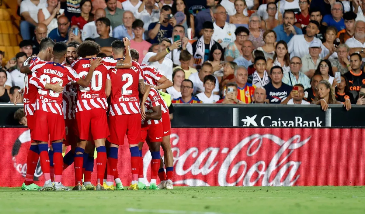Atlético de Madrid saca importante victoria de visita ante el Valencia