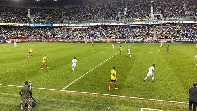 Colombia venció al próximo rival de Honduras, Guatemala