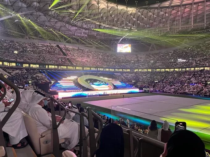 Estadio de la final del Mundial de Qatar fue inaugurado