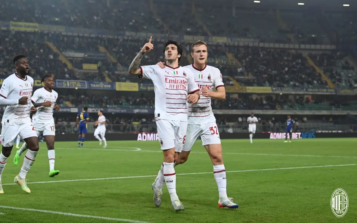 El Milan sufre para vencer 1-2 al Verona