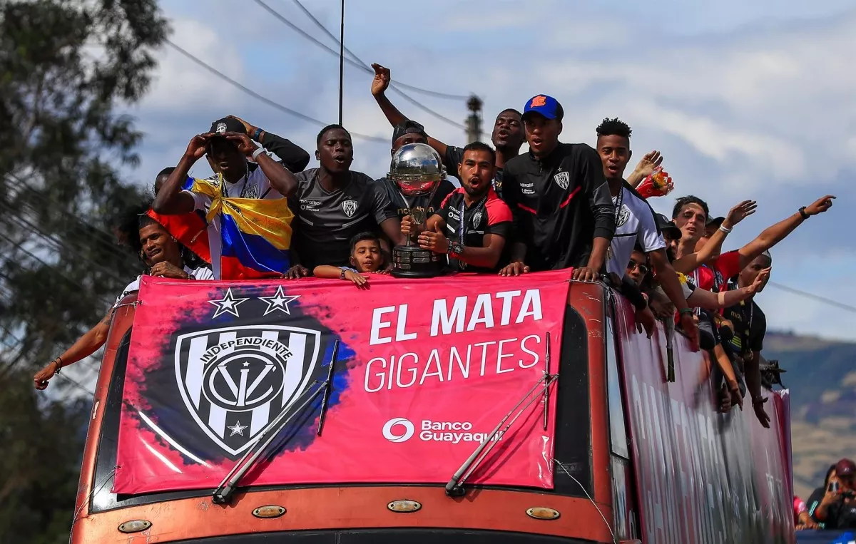 Independiente del Valle celebra con sus hinchas su segunda Copa Sudamericana