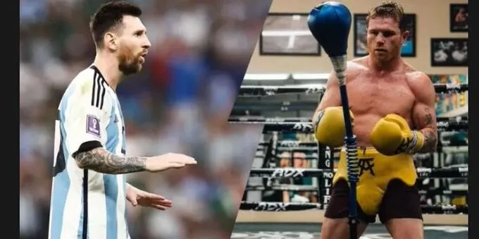 VIDEO Canelo Álvarez amenaza a Messi por patear playera de México