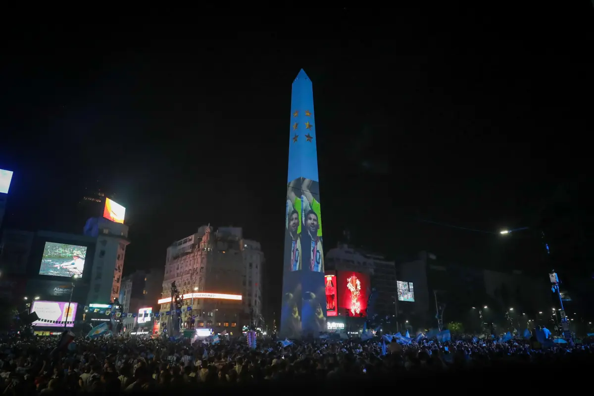 Jugadores de Argentina celebrarán en el Obelisco con su gente