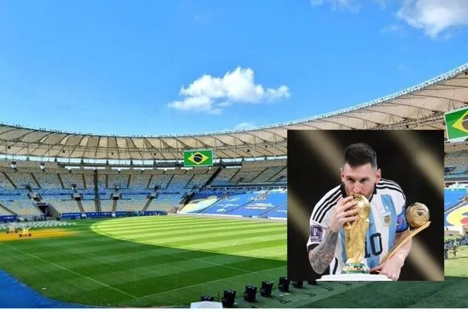 Brasil alista homenaje a Messi en el Estadio Maracaná