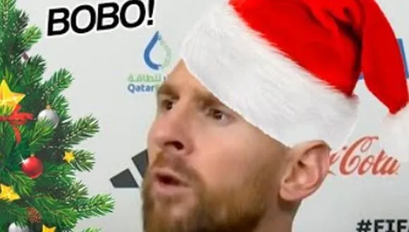 VIDEO: «¿Qué mirás, bobo?”: la frase de Messi convertida en canción de Navidad