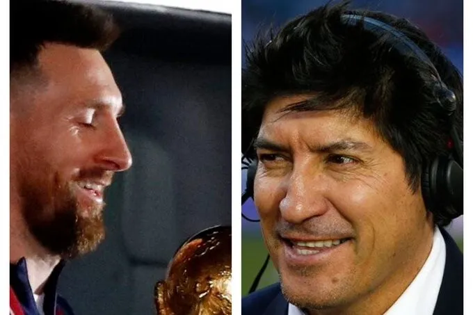 Zamorano: «Messi puede sentarse en la mesa de Pelé, Maradona y el que quiera»