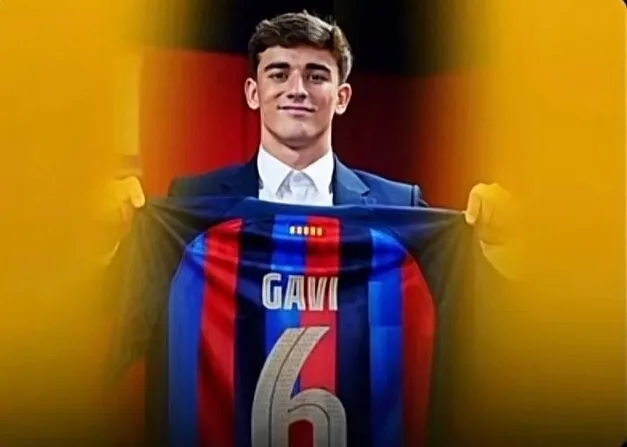 Gavi ya ha sido inscrito por el Barcelona