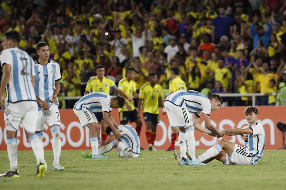 1-0. Un tanto de Juanda Fuentes clasifica a Colombia y elimina a Argentina