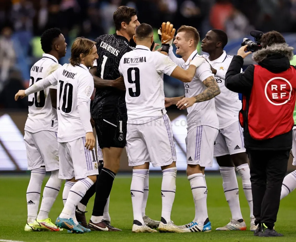 El Real Madrid está en la final de la Supercopa de España