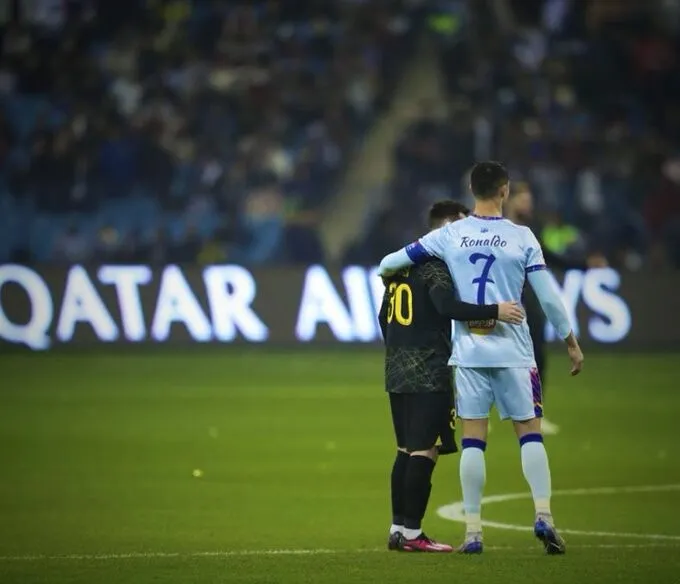 Messi, Mbappé y Cristiano deleitan en partido de exhibición 1
