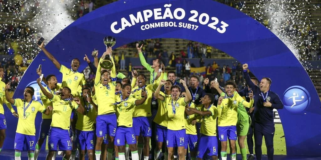 Brasil gana por decimotercera vez el Campeonato Sudamericano sub-17