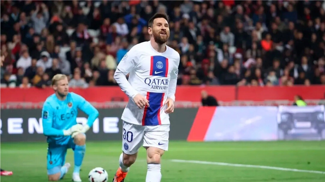 Messi anota con el PSG e impone récord en Europa