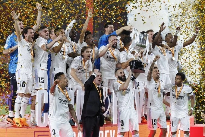 Real Madrid se lleva su vigésima Copa del Rey nueve años después