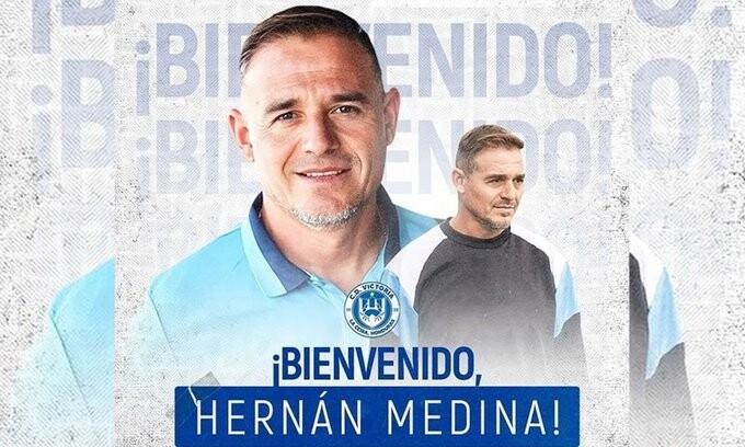 Victoria anuncia a Hernán Tota Medina como su entrenador