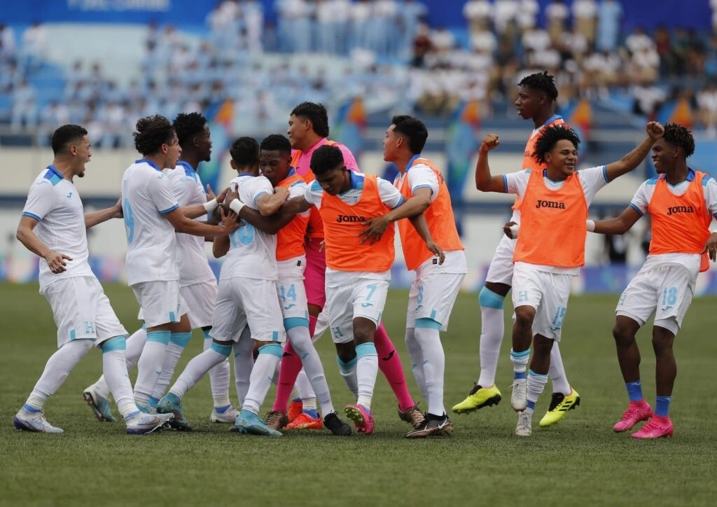 Honduras empata sobre la hora ante Jamaica en los Juegos Centroamericanos y del Caribe 1