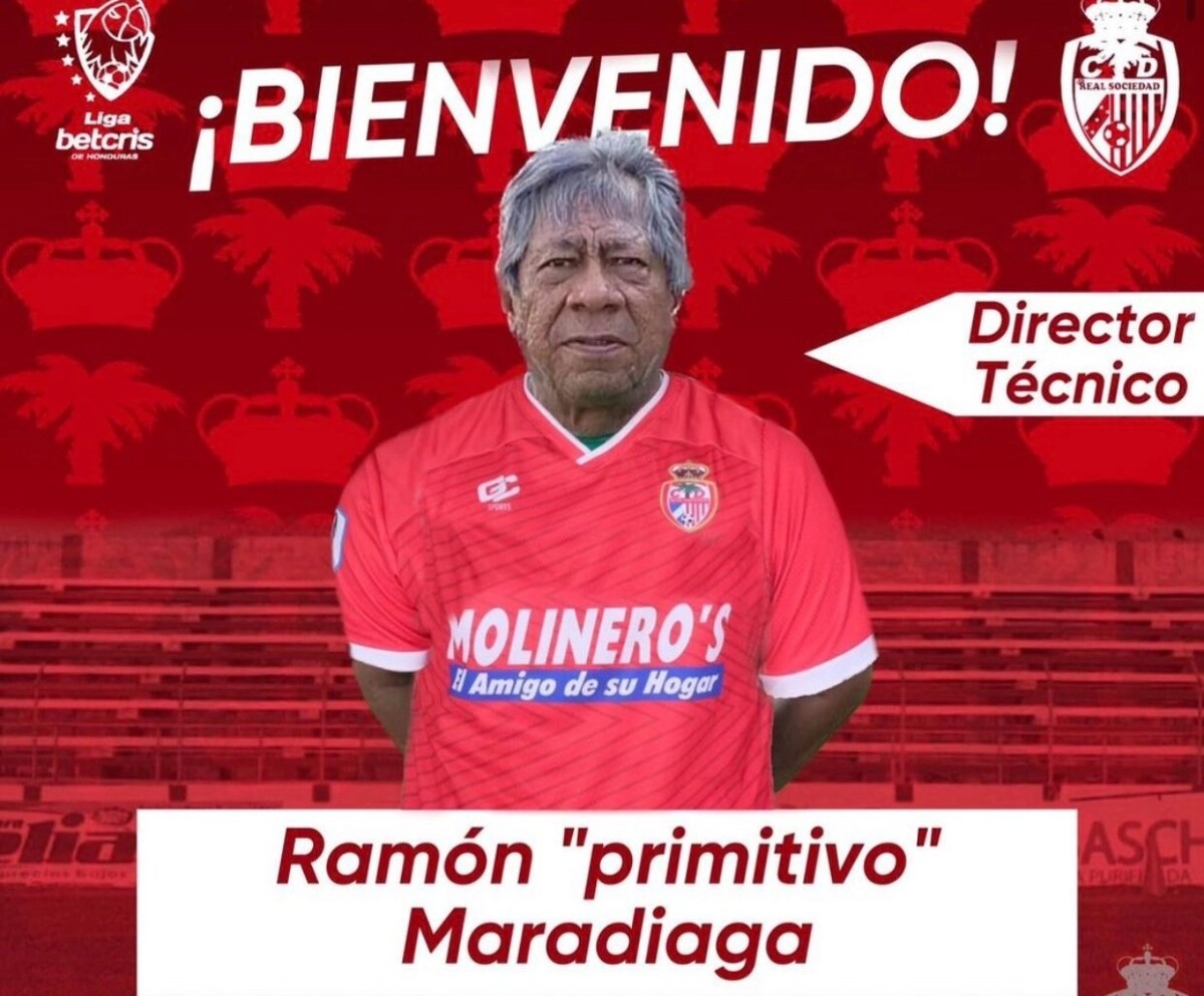Primitivo Maradiaga es el nuevo técnico de Real Sociedad
