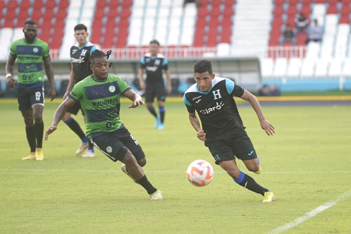 Selección de Honduras empata ante Juticalpa