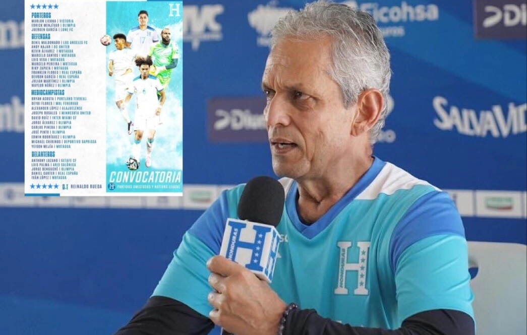 Reinaldo Rueda realiza convocatoria para partido ante Guatemala