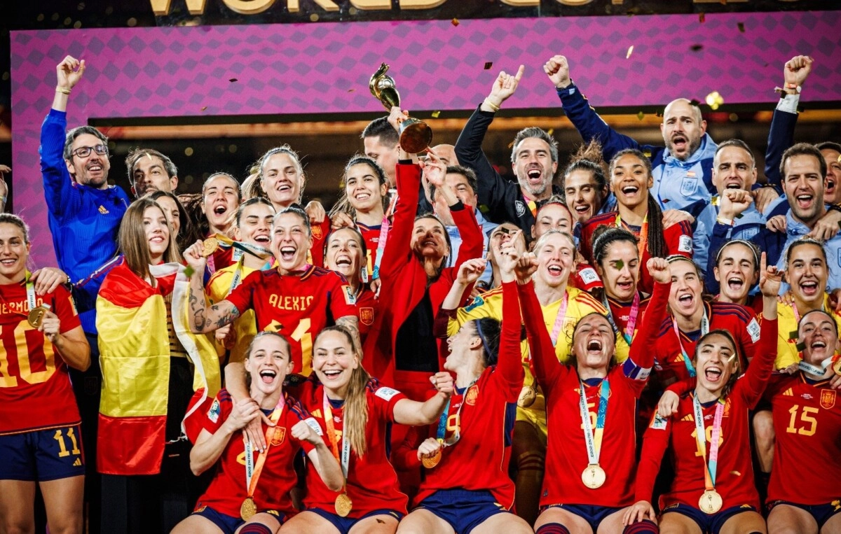 Selección Femenina De España Se Consagra Como Campeona Del Mundo