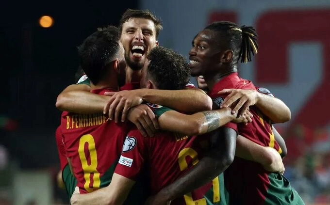 Sin Cristiano Ronaldo, Portugal le hizo nueve a Luxemburgo