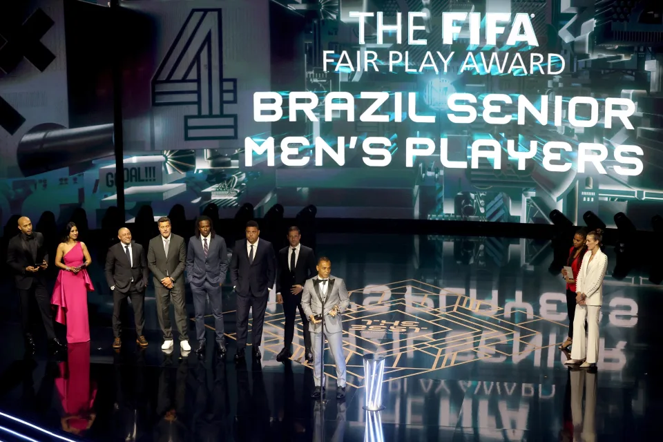 Brasil, Premio 'fair Play' De La Fifa Por Su Lucha Contra El Racismo