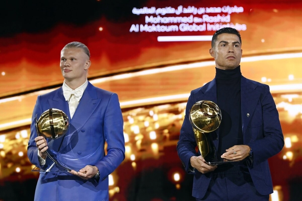Erling Haaland Ganó El Globe Awards A Mejor Jugador Del Mundo; Cristiano Ronaldo Se Lleva Tres Premios