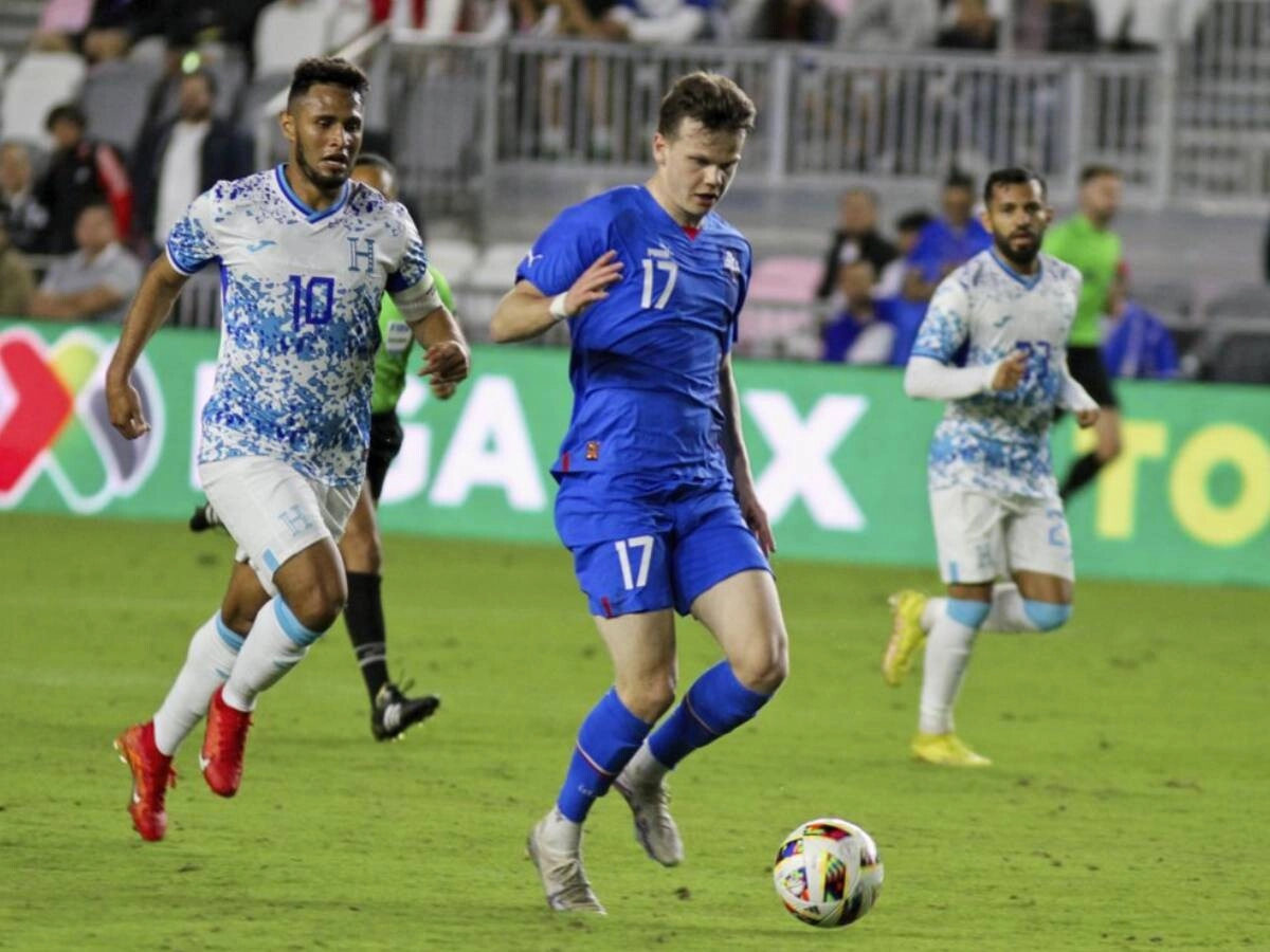 Honduras queda a deber en su amistoso ante Islandia y pierde 2-0
