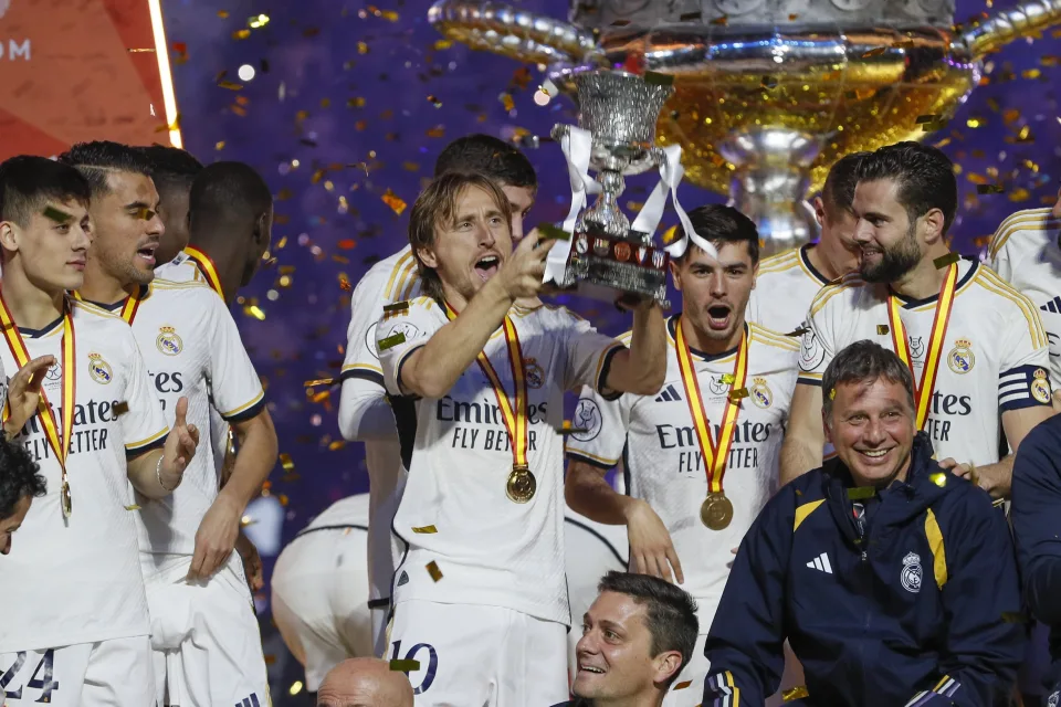 Real Madrid alcanzó su decimotercera Supercopa