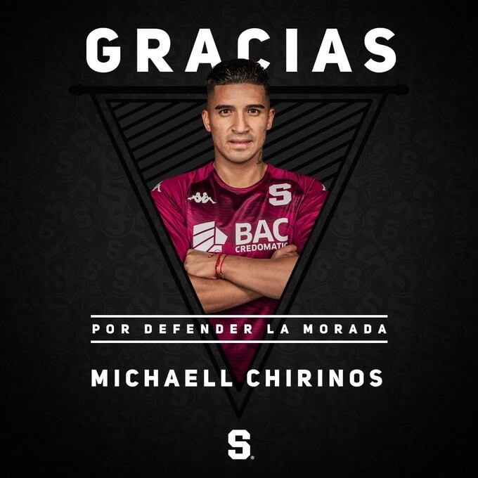 Saprissa anuncia la salida del hondureño Michael Chirinos