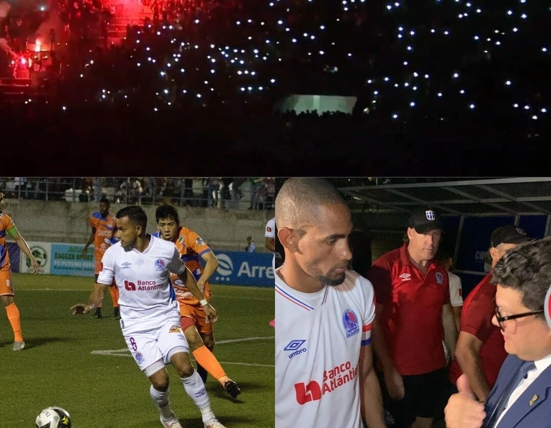 Diversas reacciones luego de que se suspendiera el partido Lobos-Olimpia en Choluteca