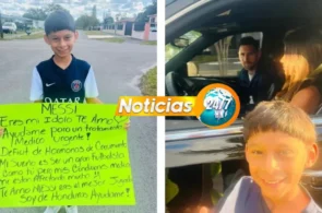 Video Juancito El Nino Hondureno Que Espera Que Messi Anote Un Gol En Su Tratamiento