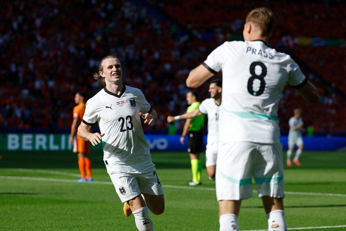 Austria derrota a Países Bajos en la Eurocopa 2024