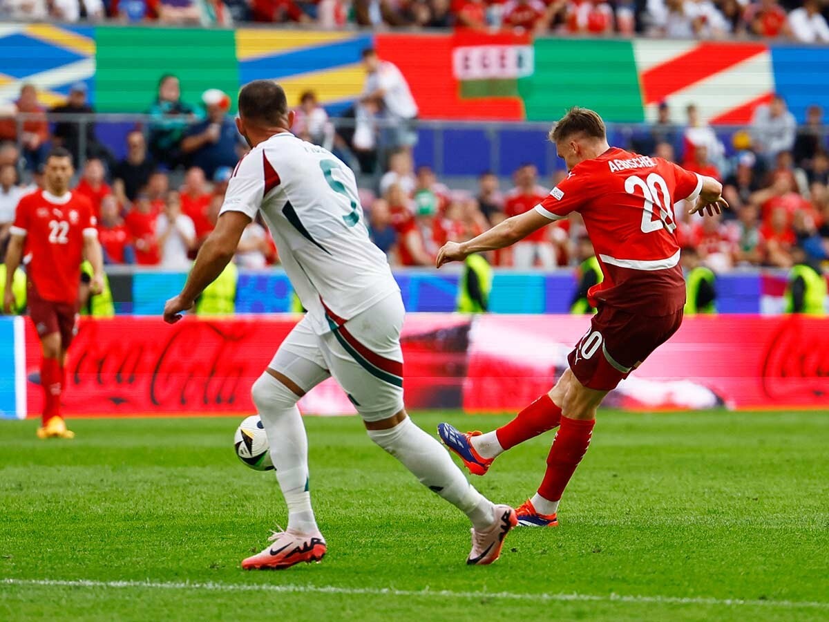 Suiza vence a Hungría en su debut de la Eurocopa 2024