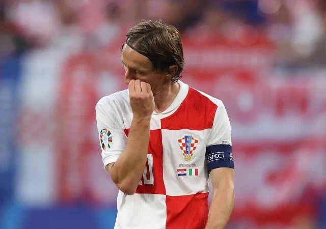 Luka Modric y su adiós de la Eurocopa